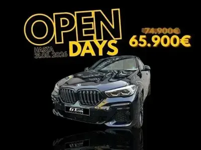 Brugt BMW X6 286 HK (210 kW) 2021 Sort SUV