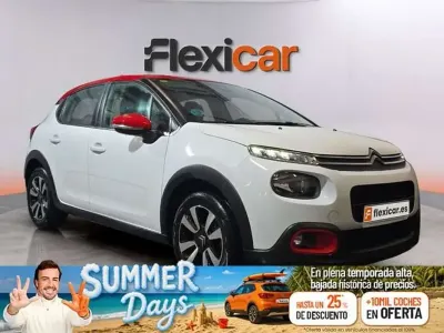 Usado Citroën C3 Feel 82 CV (60 kW) 2018 Blanco Utilitario