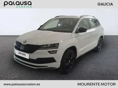 Usado Skoda Karoq SportLine 150 CV (110 kW) 2020 Blanco SUV