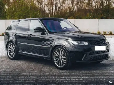 Usado Land Rover Range Rover Sport SVR 550 CV (404 kW) 2017 Negro SUV