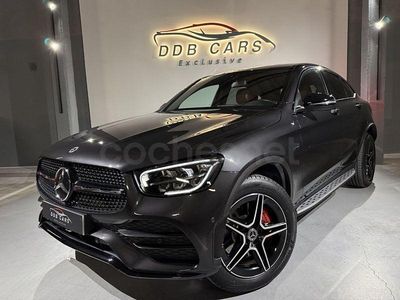 Usado Mercedes GLC300e 317 CV (233 kW) 2021 Gris / plata Coupe