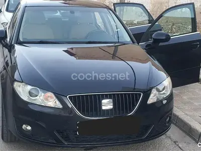 Usado Seat Exeo Style 102 CV (75 kW) 2009 Negro Berlina