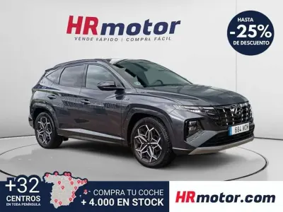 Usado Hyundai Tucson N Line 151 CV (111 kW) 2022 Gris SUV