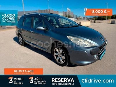 Azul Usado 2006 Peugeot 307 Familiar | 3190 € (Buen precio)