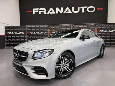 Usado Mercedes E220 194 CV (142 kW) 2018 Gris / plata Coupe