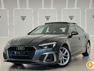 Usado Audi A5 Sportback S-Line 163 CV (119 kW) 2021 Gris Utilitario