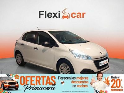 Usado Peugeot 208 Access 75 CV (55 kW) 2016 Blanco Utilitario