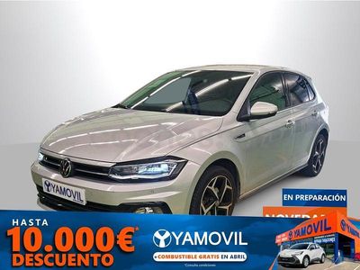 Usado VW Polo R-line 110 CV (80 kW) 2020 Gris / plata Utilitario