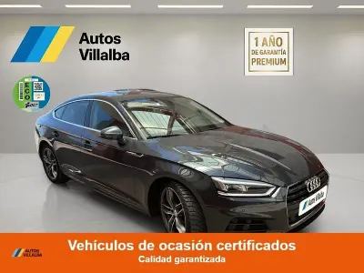 Usado Audi A5 Sportback Premium 170 CV (125 kW) 2019 Negro Utilitario