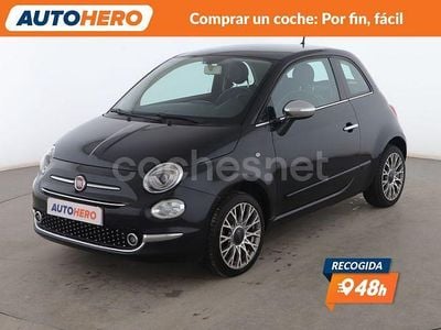 Negro Usado 2017 Fiat 500 Lounge Utilitario | 8499 € (Precio justo)