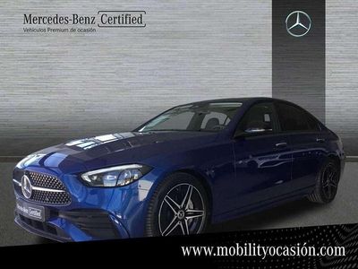 Usado Mercedes C220 201 CV (147 kW) 2022 Azul Berlina
