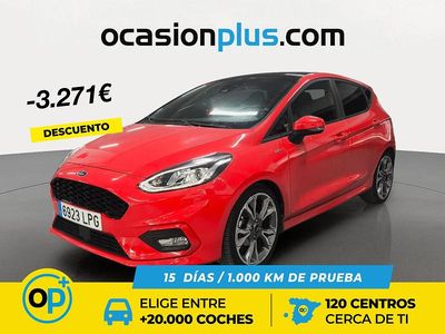 Rojo Usado 2021 Ford Fiesta ST-Line Utilitario | 15.090 € (Precio justo)