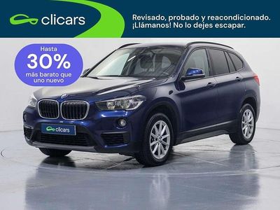 Käytetty BMW X1 116 HP (85 kW) 2018 Sininen Katumaasturi