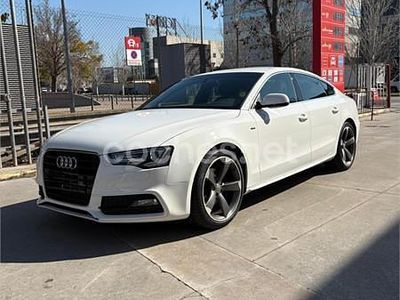 Usado Audi A5 Sportback S-Line 150 CV (110 kW) 2014 Blanco Utilitario