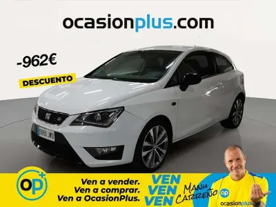 Usado Seat Ibiza SC FR 110 CV (80 kW) 2017 Blanco Utilitario