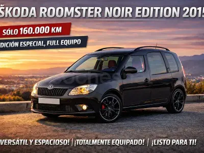 Occasion Skoda Roomster Elegance 105 PK (77 kW) 2014 Zwart MPV