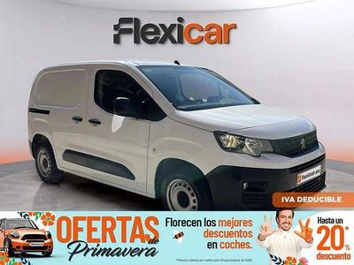 Usado Peugeot Partner Access 100 CV (73 kW) 2021 Blanco Monovolumen