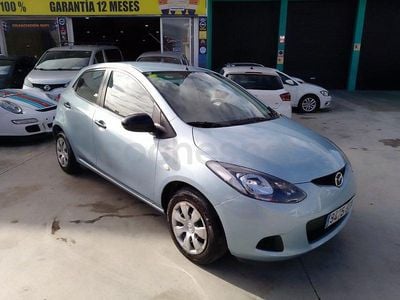 Usado Mazda 2 Active 86 CV (63 kW) 2008 Azul Berlina