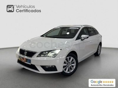 Usado Seat Leon Style 115 CV (84 kW) 2019 Blanco Familiar