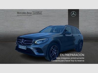 Gris / plateado Usado 2019 Mercedes GLC220 AMG line SUV | 35.990 € (Un poco caro)