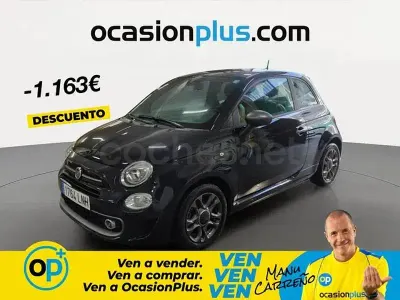 Usado Fiat 500S S 70 CV (51 kW) 2021 Negro Berlina