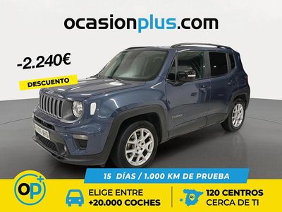 Usado Jeep Renegade Limited 130 CV (95 kW) 2023 Azul SUV