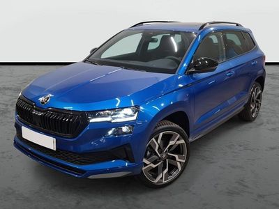 Usado Skoda Karoq SportLine 150 CV (110 kW) 2025 Azul race metalizado SUV