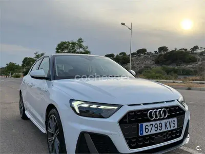 Usado Audi A1 Sportback S-Line 116 CV (85 kW) 2019 Blanco Utilitario