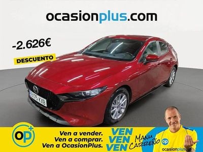 Używany Mazda 3 122 KM (89 kW) 2019 Czerwony