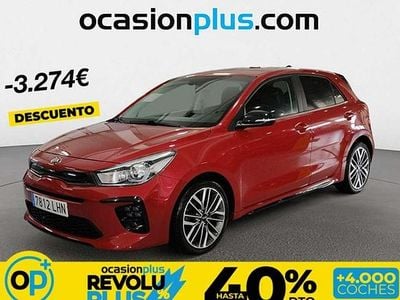 Usado Kia Rio GT-Line 101 CV (74 kW) 2020 Rojo Utilitario