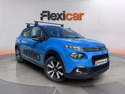 Usado Citroën C3 Feel 82 CV (60 kW) 2020 Azul Utilitario
