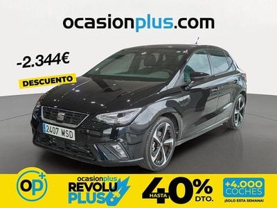 Usado Seat Ibiza FR 150 CV (110 kW) 2024 Negro Berlina