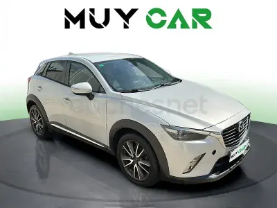 Usado Mazda CX-3 Luxury 105 CV (77 kW) 2018 Gris SUV