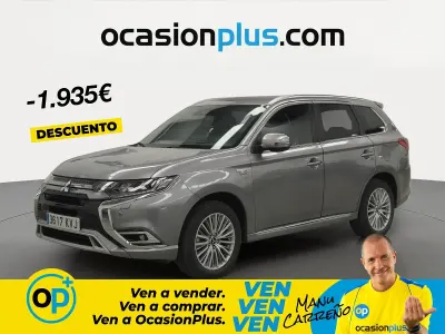 Usado Mitsubishi Outlander P-HEV 224 CV (164 kW) 2019 Gris SUV
