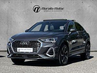 Usado Audi Q3 Sportback S-Line 150 CV (110 kW) 2021 Gris metalizado SUV
