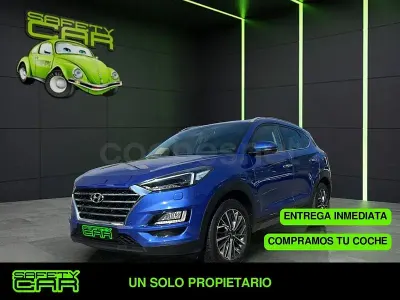 Usado Hyundai Tucson 132 CV (97 kW) 2019 Azul SUV