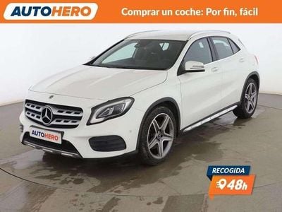 Usado Mercedes GLA220 AMG line 177 CV (130 kW) 2018 Blanco SUV