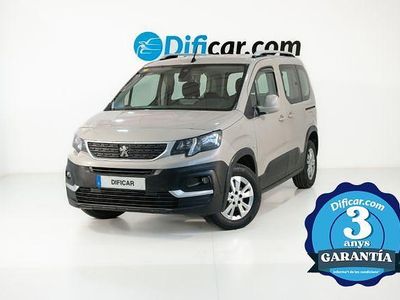 Usado Peugeot Rifter Active 121 CV (88 kW) 2020 Gris Monovolumen