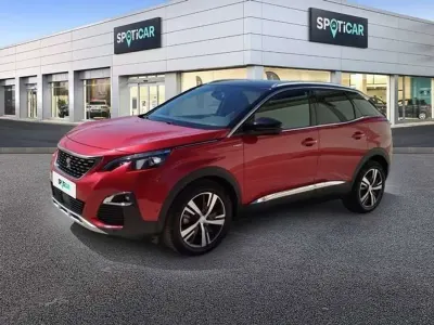 Usado Peugeot 3008 GT-line 131 CV (96 kW) 2018 Rojo SUV