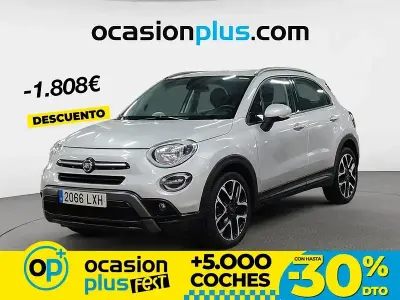 Usado Fiat 500X Cross 130 CV (95 kW) 2022 Gris SUV