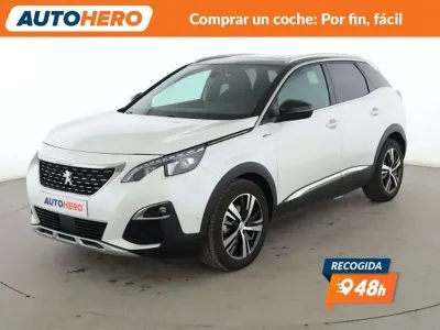 Usado Peugeot 3008 GT-line 131 CV (96 kW) 2018 Blanco SUV