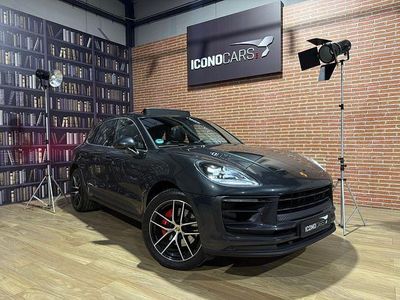 Usado Porsche Macan S 381 CV (280 kW) 2022 Gris / plata SUV