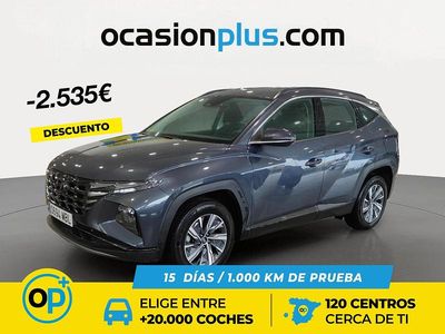 Gris Usado 2022 Hyundai Tucson SUV | 27.890 € (Un poco caro)