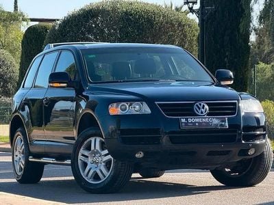 Second-hand VW Touareg 241 CP (177 kW) 2005 Albastru SUV