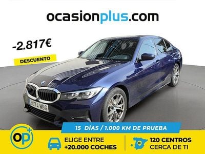 Usado BMW 320 190 CV (139 kW) 2022 Azul Berlina