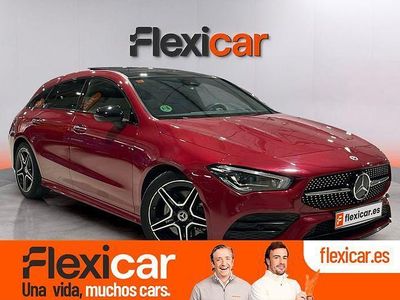 Usado Mercedes CLA200 Shooting Brake 150 CV (110 kW) 2021 Rojo Familiar