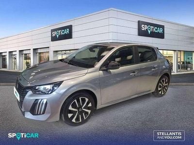 Usado Peugeot 208 Style 75 CV (55 kW) 2024 Gris Utilitario