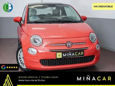 Usado Fiat 500 Lounge 70 CV (51 kW) 2020 Rojo Berlina