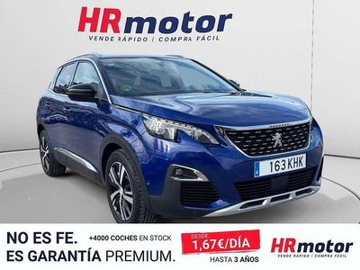 Usado Peugeot 3008 GT-line 132 CV (97 kW) 2018 Azul SUV