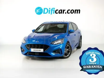 Usado Ford Focus ST-Line 120 CV (88 kW) 2019 Azul Berlina